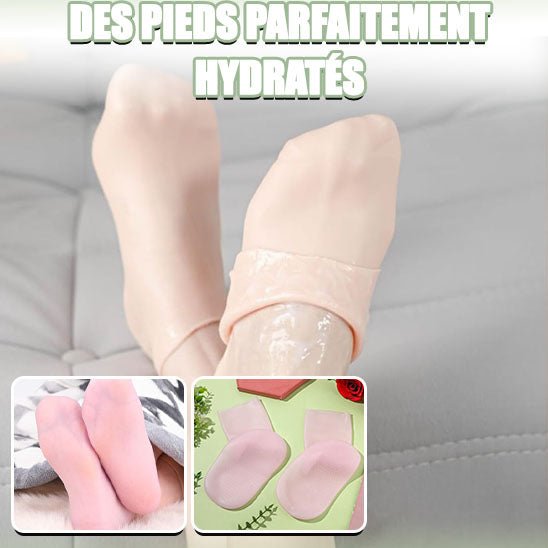 Chaussettes en Silicone| Protection™ - Le monde des articles de beauté